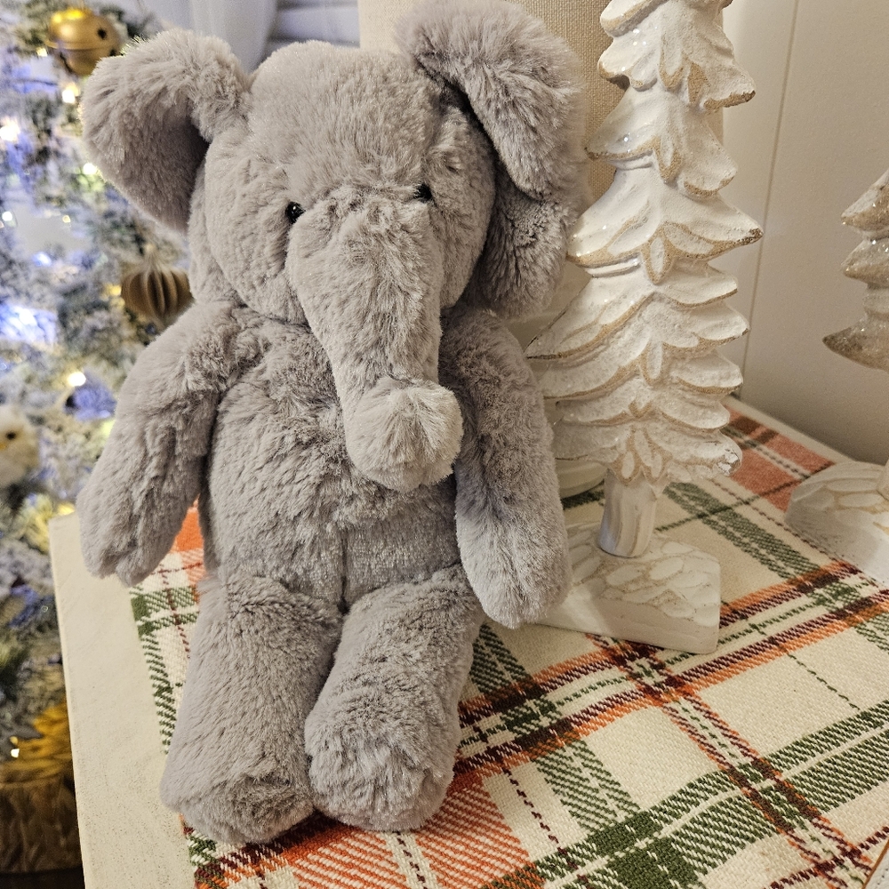 Pottery Barn Kids Soft Gray Elephant